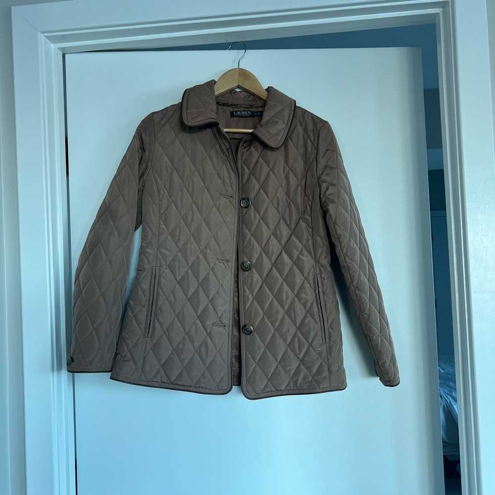 Ralph Lauren Women's Quilted Brown Jacket